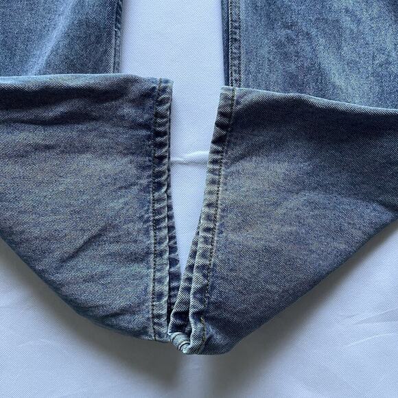 Fashion Nova Don't You Worry Wide Leg Cargo Jeans Elastic Waist Y2K Grunge - Picture 3 of 6